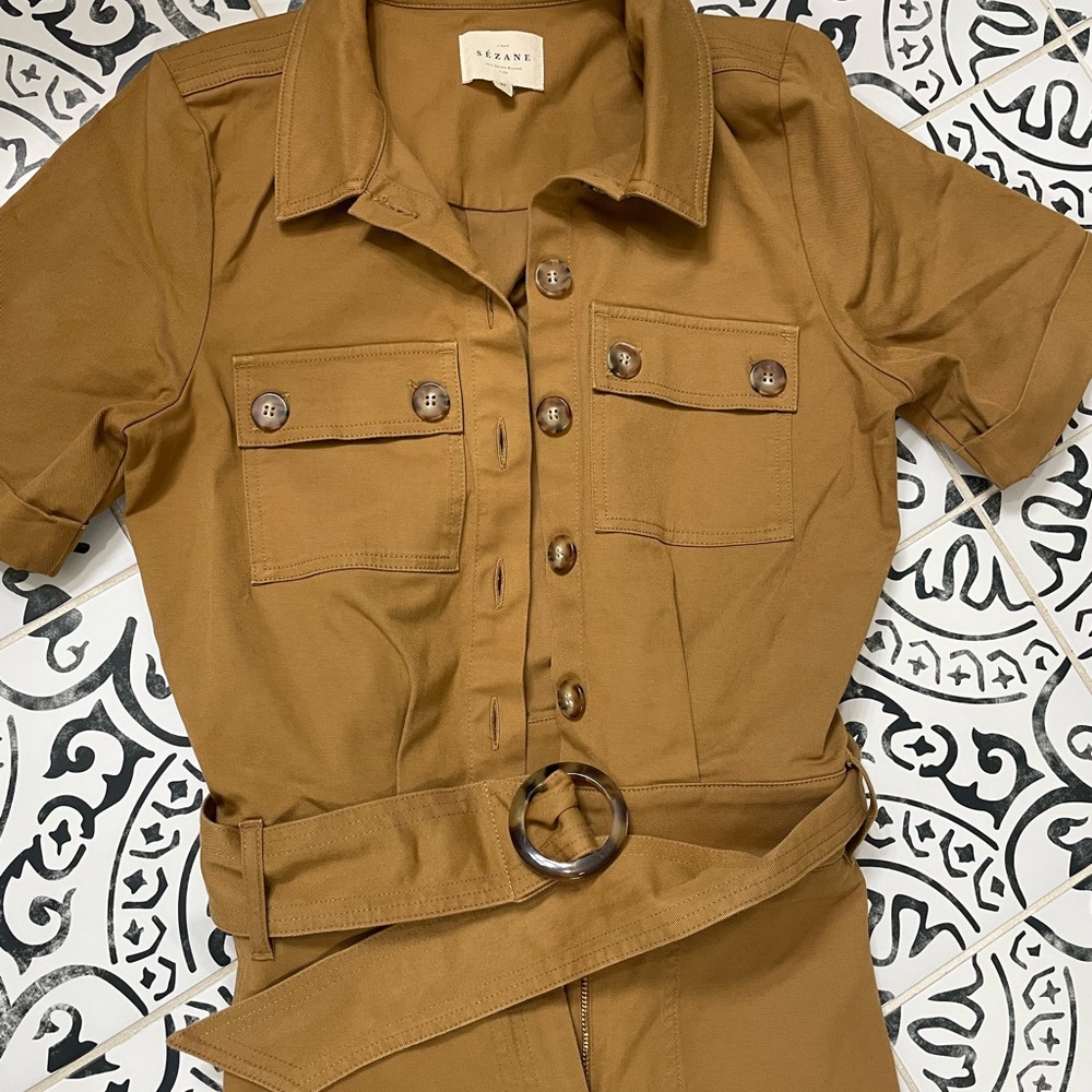Sezane Manhattan jumpsuit - Picture 2 of 6
